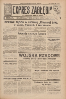 Expres Zagłębia : jedyny organ demokratyczny niezależny woj. kieleckiego. R.11, nr 245 (7 września 1936)