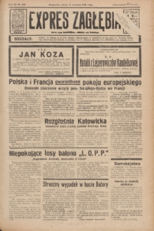Expres Zagłębia : jedyny organ demokratyczny niezależny woj. kieleckiego. R.11, nr 246 (8 września 1936)