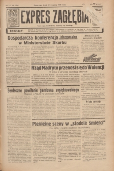 Expres Zagłębia : jedyny organ demokratyczny niezależny woj. kieleckiego. R.11, nr 254 (16 września 1936)