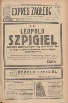 Expres Zagłębia : jedyny organ demokratyczny niezależny woj. kieleckiego. R.11, nr 258 (20 września 1936)