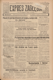 Expres Zagłębia : jedyny organ demokratyczny niezależny woj. kieleckiego. R.11, nr 259 (21 września 1936)