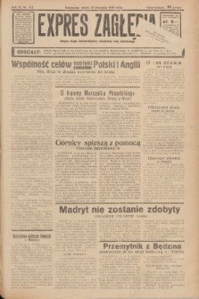 Expres Zagłębia : jedyny organ demokratyczny niezależny woj. kieleckiego. R.11, nr 312 (13 listopada 1936)