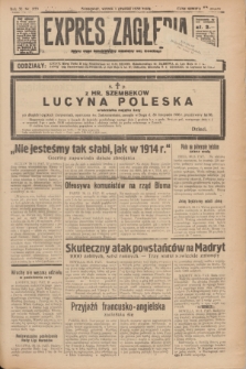 Expres Zagłębia : jedyny organ demokratyczny niezależny woj. kieleckiego. R.11, nr 330 (1 grudnia 1936)