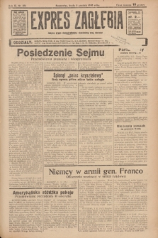 Expres Zagłębia : jedyny organ demokratyczny niezależny woj. kieleckiego. R.11, nr 331 (2 grudnia 1936)