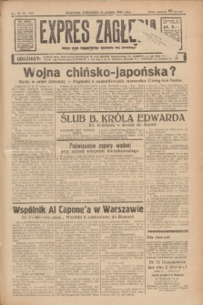 Expres Zagłębia : jedyny organ demokratyczny niezależny woj. kieleckiego. R.11, nr 343 (14 grudnia 1936)