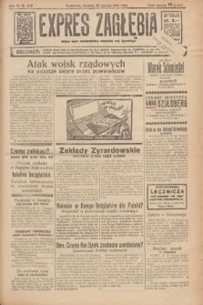 Expres Zagłębia : jedyny organ demokratyczny niezależny woj. kieleckiego. R.11, nr 349 (20 grudnia 1936)