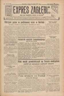 Expres Zagłębia : jedyny organ demokratyczny niezależny woj. kieleckiego. R.11, nr 355 (29 grudnia 1936)
