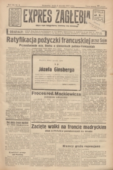 Expres Zagłębia : jedyny organ demokratyczny niezależny woj. kieleckiego. R.12, nr 6 (6 stycznia 1937)