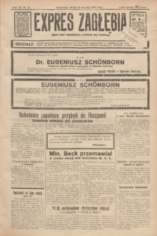 Expres Zagłębia : jedyny organ demokratyczny niezależny woj. kieleckiego. R.12, nr 12 (12 stycznia 1937)