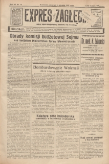Expres Zagłębia : jedyny organ demokratyczny niezależny woj. kieleckiego. R.12, nr 14 (14 stycznia 1937)