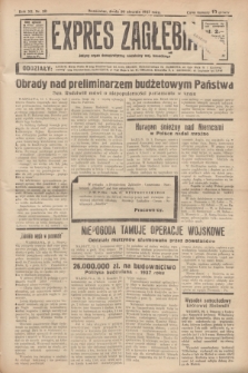 Expres Zagłębia : jedyny organ demokratyczny niezależny woj. kieleckiego. R.12, nr 20 (20 stycznia 1937)