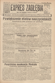 Expres Zagłębia : jedyny organ demokratyczny niezależny woj. kieleckiego. R.12, nr 23 (23 stycznia 1937)