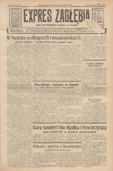Expres Zagłębia : jedyny organ demokratyczny niezależny woj. kieleckiego. R.12, nr 30 (30 stycznia 1937)