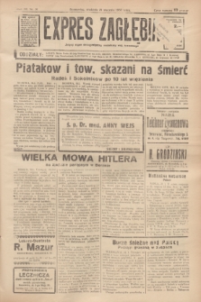 Expres Zagłębia : jedyny organ demokratyczny niezależny woj. kieleckiego. R.12, nr 31 (31 stycznia 1937)
