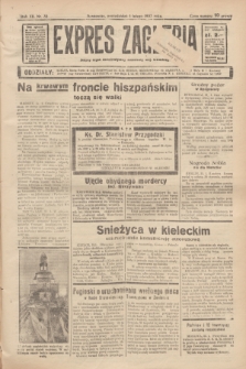 Expres Zagłębia : jedyny organ demokratyczny niezależny woj. kieleckiego. R.12, nr 32 (1 lutego 1937)