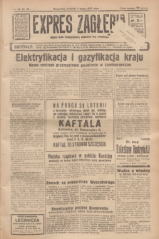 Expres Zagłębia : jedyny organ demokratyczny niezależny woj. kieleckiego. R.12, nr 38 (7 lutego 1937) + wkładka