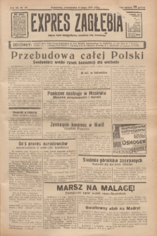 Expres Zagłębia : jedyny organ demokratyczny niezależny woj. kieleckiego. R.12, nr 39 (8 lutego 1937)