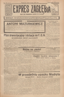 Expres Zagłębia : jedyny organ demokratyczny niezależny woj. kieleckiego. R.12, nr 41 (10 lutego 1937)