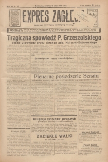 Expres Zagłębia : jedyny organ demokratyczny niezależny woj. kieleckiego. R.12, nr 49 (18 lutego 1937)