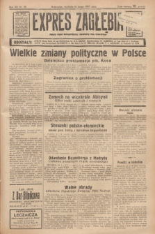 Expres Zagłębia : jedyny organ demokratyczny niezależny woj. kieleckiego. R.12, nr 52 (21 lutego 1937) + wkładka