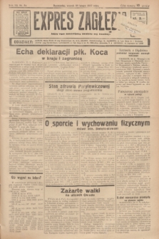 Expres Zagłębia : jedyny organ demokratyczny niezależny woj. kieleckiego. R.12, nr 54 (23 lutego 1937)