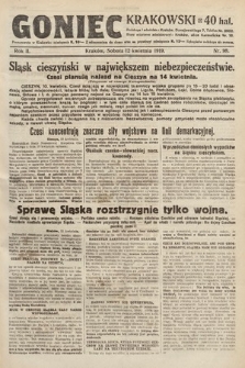 Goniec Krakowski. 1919, nr 98