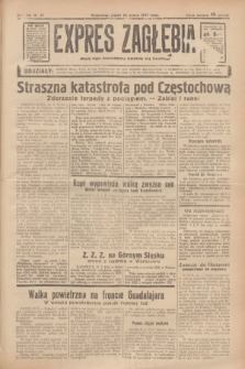 Expres Zagłębia : jedyny organ demokratyczny niezależny woj. kieleckiego. R.12, nr 87 (26 marca 1937)