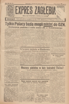 Expres Zagłębia : jedyny organ demokratyczny niezależny woj. kieleckiego. R.12, nr 112 (22 kwietnia 1937)