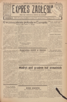 Expres Zagłębia : jedyny organ demokratyczny niezależny woj. kieleckiego. R.12, nr 118 (28 kwietnia 1937)