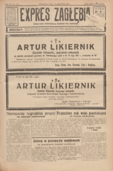Expres Zagłębia : jedyny organ demokratyczny niezależny woj. kieleckiego. R.12, nr 133 (14 maja 1937)