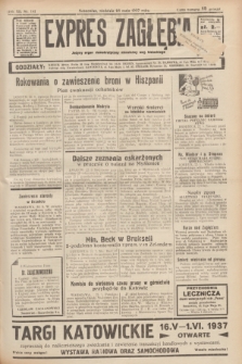 Expres Zagłębia : jedyny organ demokratyczny niezależny woj. kieleckiego. R.12, nr 141 (23 maja 1937) + wkładka