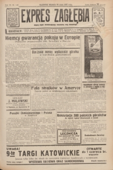 Expres Zagłębia : jedyny organ demokratyczny niezależny woj. kieleckiego. R.12, nr 148 (30 maja 1937) + wkładka