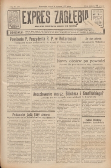 Expres Zagłębia : jedyny organ demokratyczny niezależny woj. kieleckiego. R.12, nr 157 (8 czerwca 1937)
