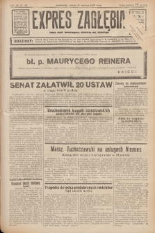 Expres Zagłębia : jedyny organ demokratyczny niezależny woj. kieleckiego. R.12, nr 161 (12 czerwca 1937)