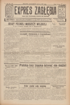 Expres Zagłębia : jedyny organ demokratyczny niezależny woj. kieleckiego. R.12, nr 170 (21 czerwca 1937)