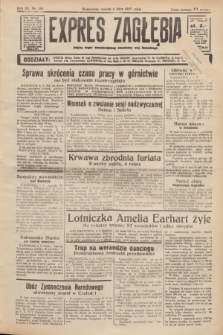 Expres Zagłębia : jedyny organ demokratyczny niezależny woj. kieleckiego. R.12, nr 185 (6 lipca 1937)