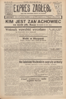 Expres Zagłębia : jedyny organ demokratyczny niezależny woj. kieleckiego. R.12, nr 200 (21 lipca 1937)