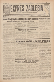 Expres Zagłębia : jedyny organ demokratyczny niezależny woj. kieleckiego. R.12, nr 207 (28 lipca 1937)
