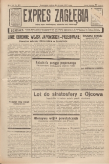 Expres Zagłębia : jedyny organ demokratyczny niezależny woj. kieleckiego. R.12, nr 231 (21 sierpnia 1937)