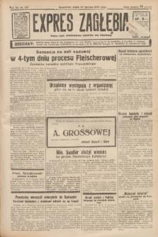 Expres Zagłębia : jedyny organ demokratyczny niezależny woj. kieleckiego. R.12, nr 237 (27 sierpnia 1937)