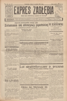 Expres Zagłębia : jedyny organ demokratyczny niezależny woj. kieleckiego. R.12, nr 249 (8 września 1937)