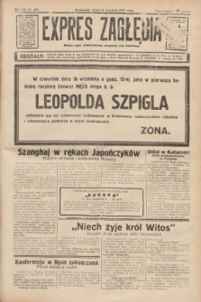 Expres Zagłębia : jedyny organ demokratyczny niezależny woj. kieleckiego. R.12, nr 256 (15 września 1937)