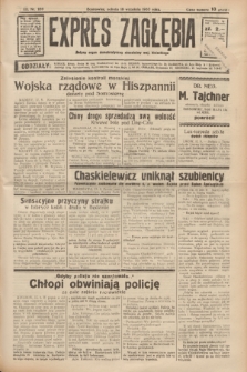 Expres Zagłębia : jedyny organ demokratyczny niezależny woj. kieleckiego. R.12, nr 259 (18 września 1937)