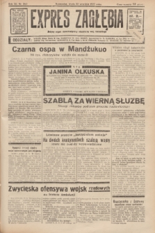 Expres Zagłębia : jedyny organ demokratyczny niezależny woj. kieleckiego. R.12, nr 263 (22 września 1937)