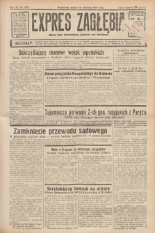 Expres Zagłębia : jedyny organ demokratyczny niezależny woj. kieleckiego. R.12, nr 265 (24 wrześnnia 1937)
