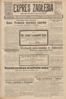 Expres Zagłębia : jedyny organ demokratyczny niezależny woj. kieleckiego. R.12, nr 273 (2 października 1937)