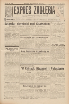 Expres Zagłębia : jedyny organ demokratyczny niezależny woj. kieleckiego. R.12, nr 304 (3 listopada 1937)