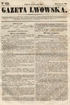 Gazeta Lwowska. 1853, nr 223