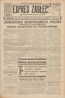 Expres Zagłębia : jedyny organ demokratyczny niezależny woj. kieleckiego. R.12, nr 333 (2 grudnia 1937)