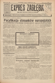 Expres Zagłębia : jedyny organ demokratyczny niezależny woj. kieleckiego. R.12, nr 338 (7 grudnia 1937)